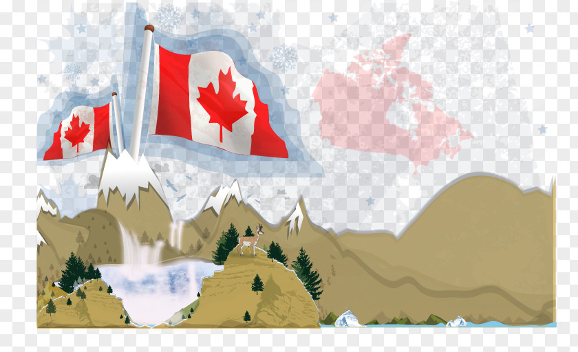Vector Canada Landscape Euclidean Clip Art PNG