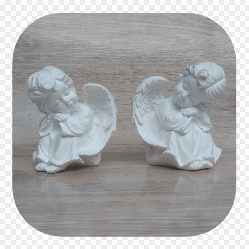 Anjo Sculpture Plaster Adhesive Angel PNG
