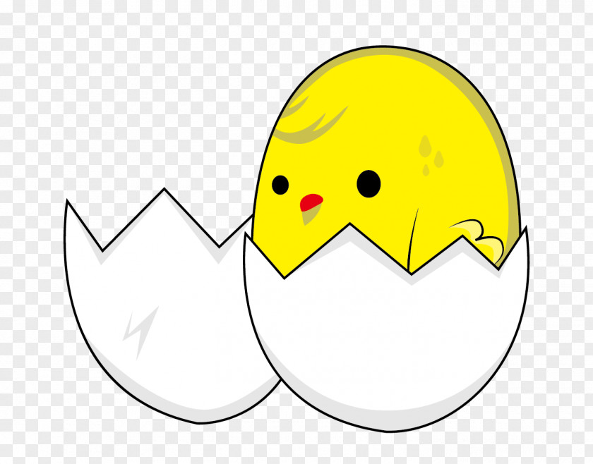 Cartoon Easter Eggshell Ab Ovo Chicken Balut PNG