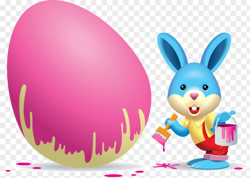 Easter Eggs Bunny Egg Clip Art PNG