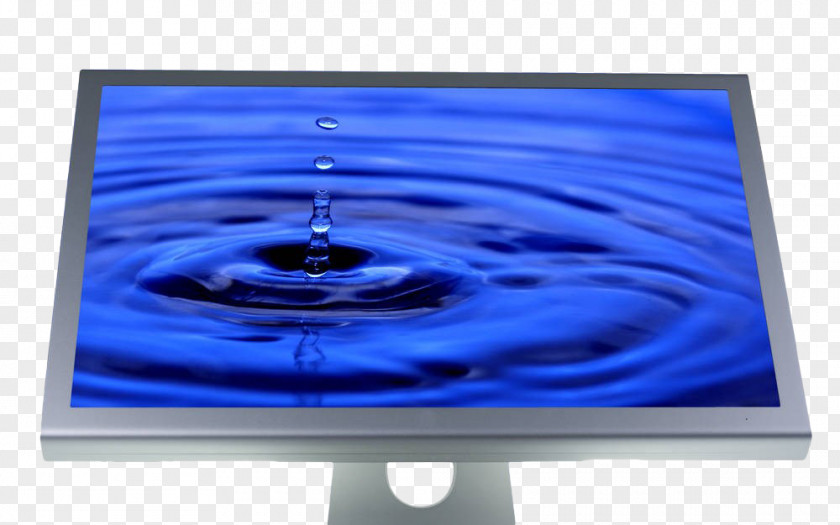 Hand Painted LED HDTV Screen LED-backlit LCD High-definition Television PNG