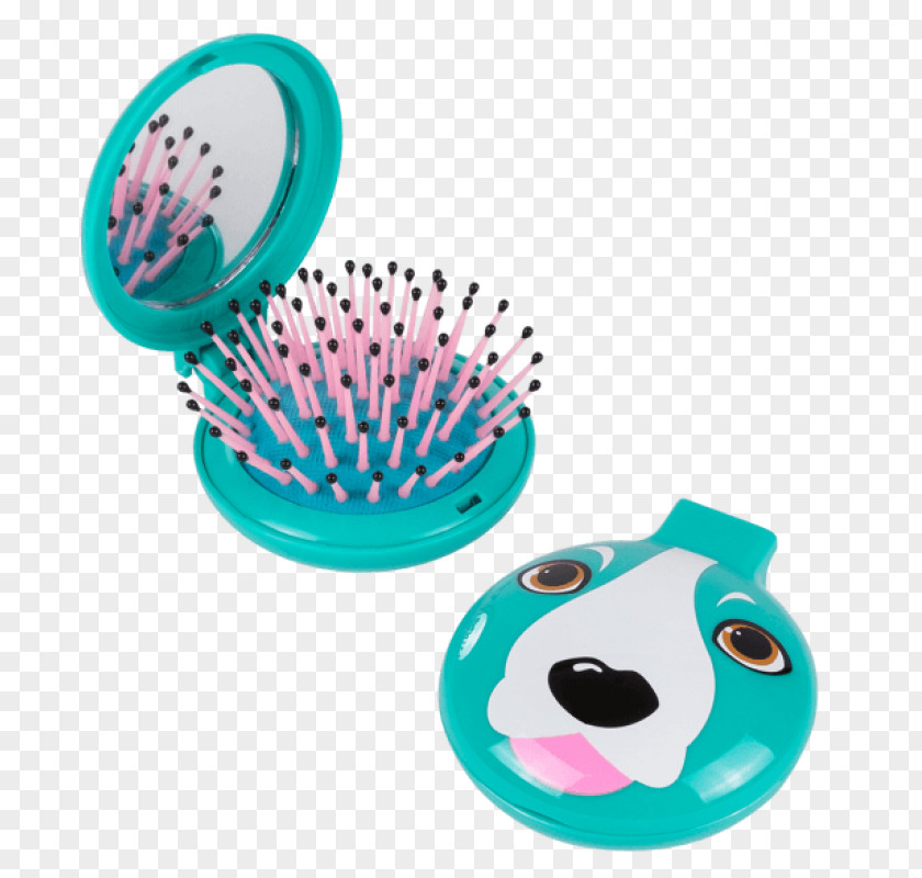 Mirror Paint Brushes Kledingborstel Hairbrush PNG