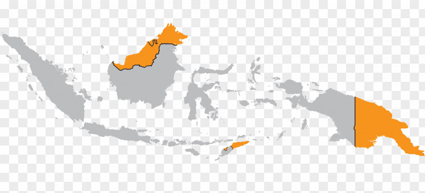 Indonesia Map Clip Art PNG