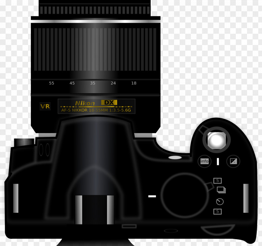 Slr Camera Cliparts Nikon D3100 D800 Digital SLR Clip Art PNG