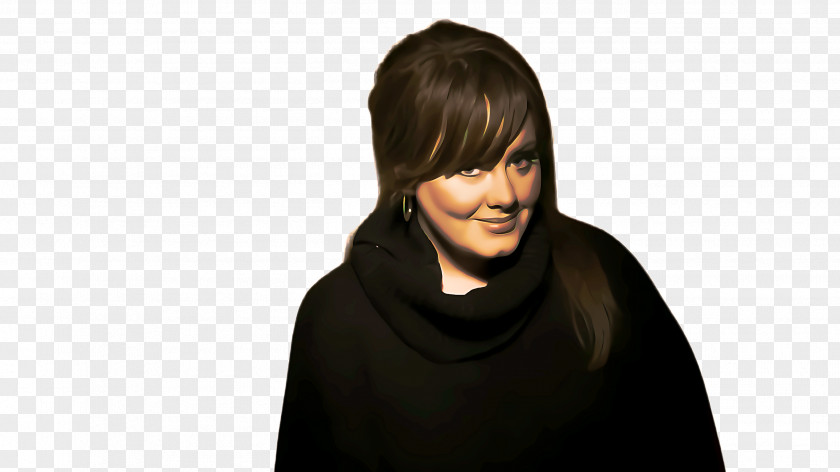 Smile Outerwear Hair Neck Hairstyle Black PNG