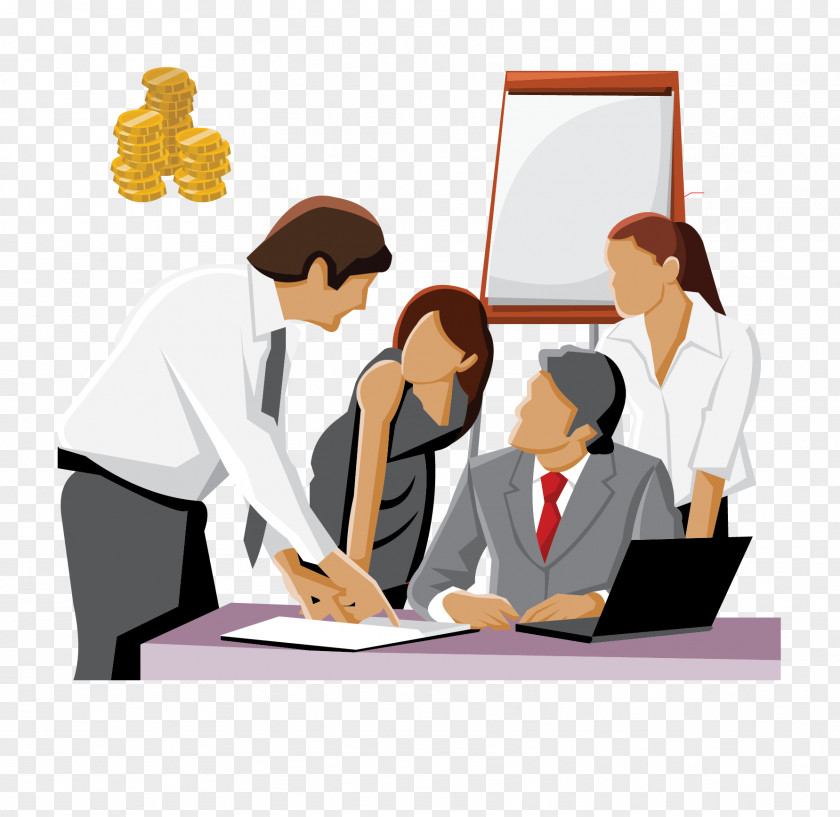 Vector Business People PNG