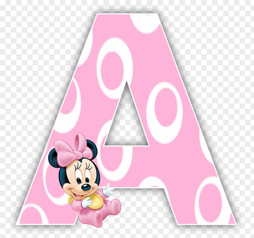Alphabet Minnie Mouse Letter Latin-script PNG