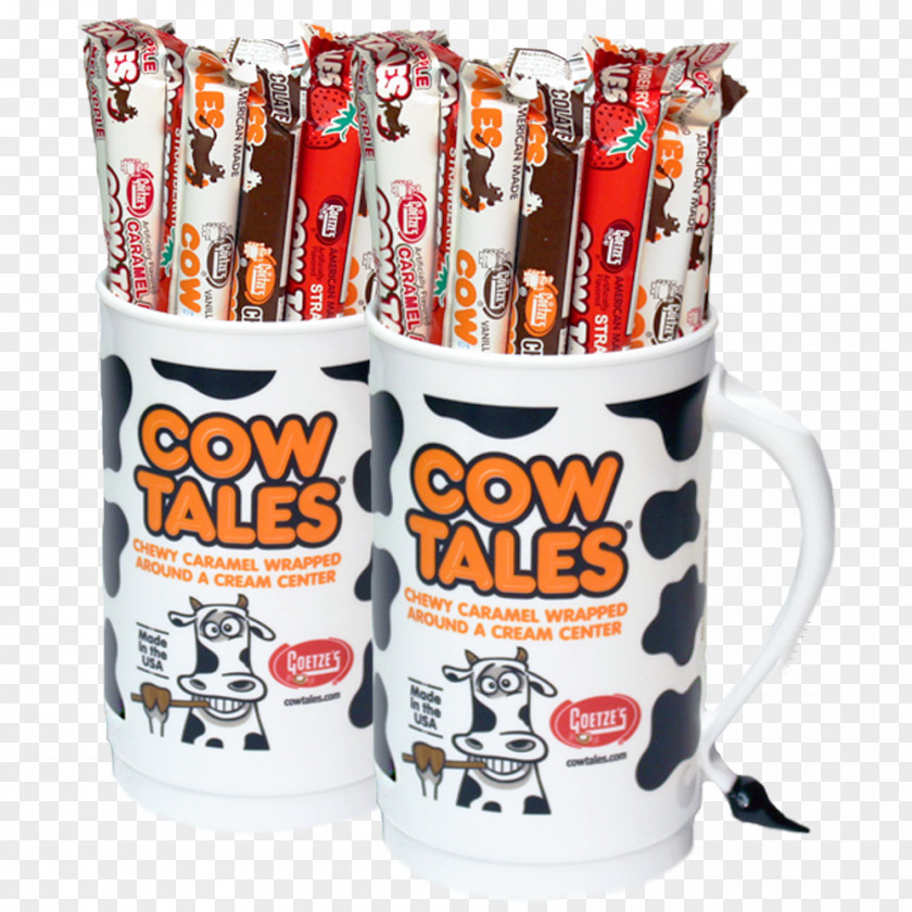 Candy Cream Goetze's Company Miniature Cattle Caramel Apple Cow Tales PNG