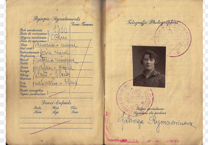 End Of Second World War National Library Poland Identity Document United States Hospital St. Cross, Rugby PNG