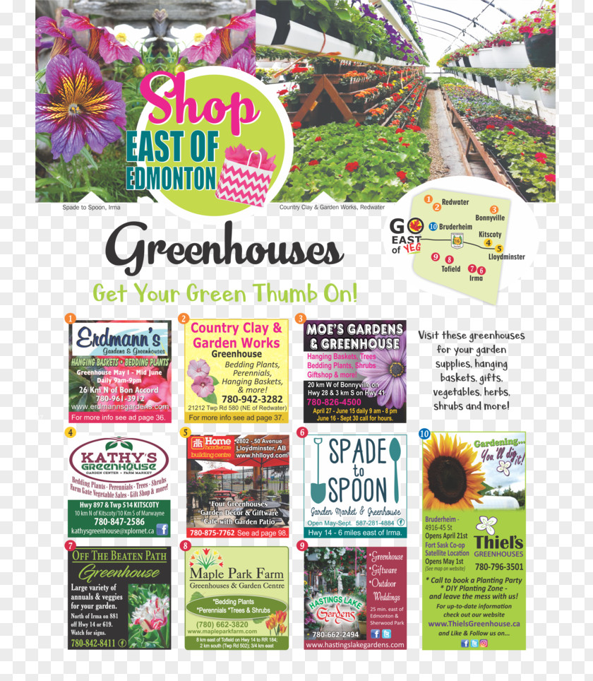 Go Tour Greenhouse Garden Advertising Edmonton PNG