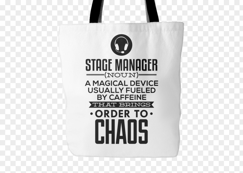 Stage Theatre Tote Bag Font PNG