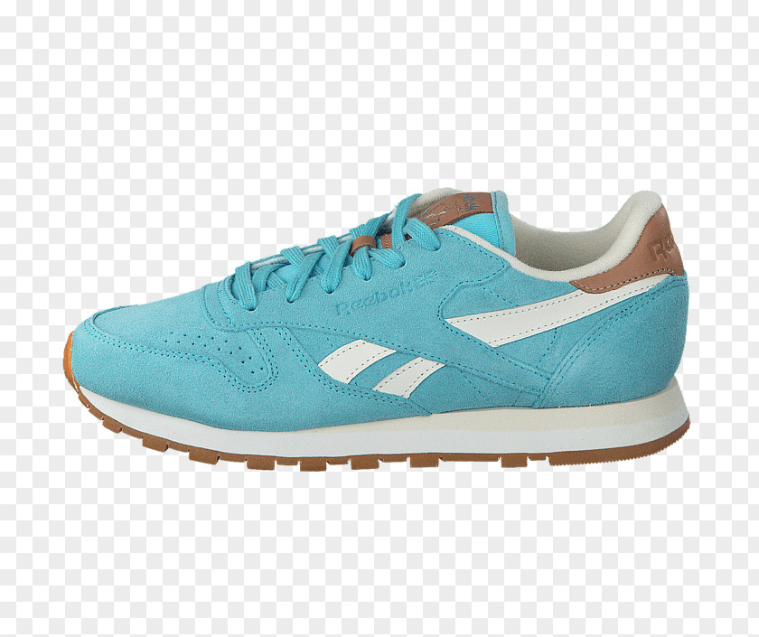 Suede Leather Sneakers Blue Skate Shoe Reebok PNG