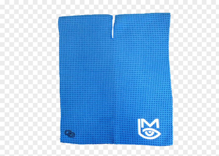 Towel Electric Blue Cobalt Turquoise Textile PNG