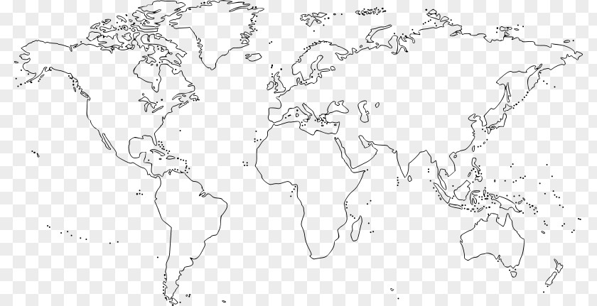 World Map Globe Mapa Polityczna PNG