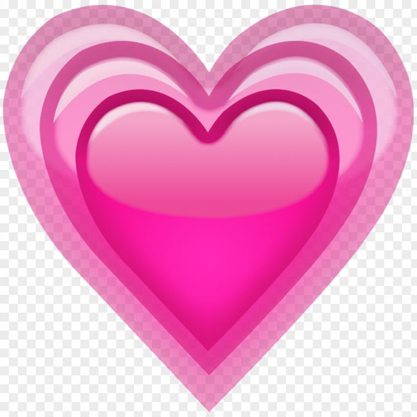 Blushing Emoji Heart Symbol PNG