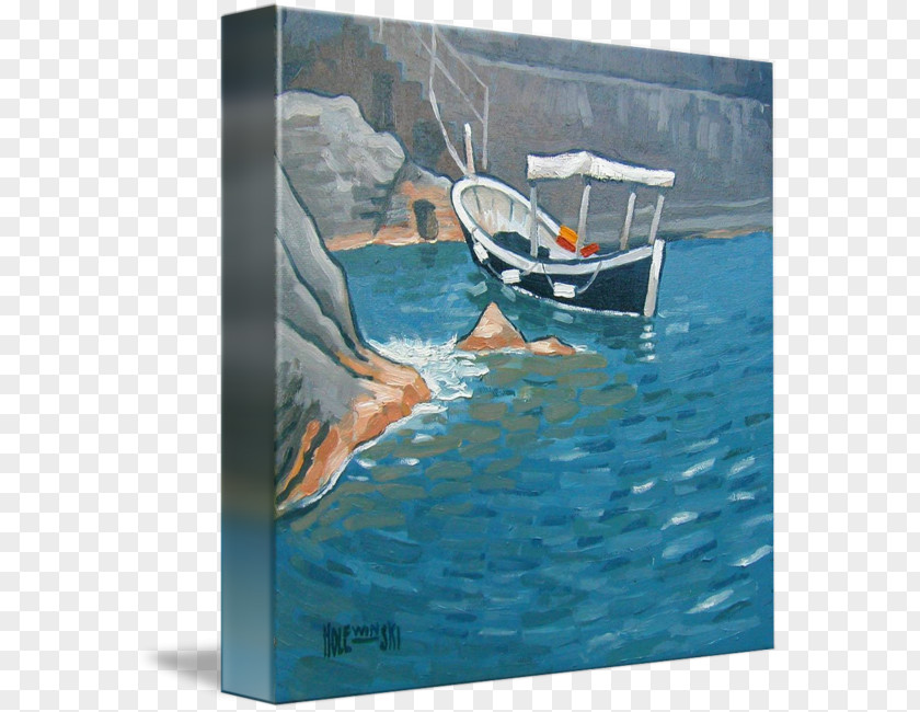 Boat FISHING Dolphin Painting Water PNG