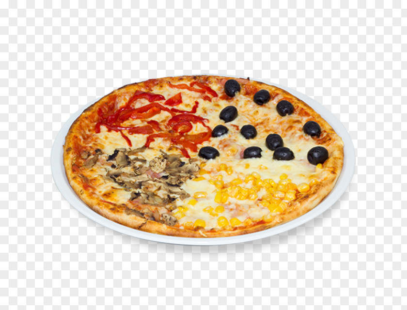 Corn Ham California-style Pizza Sicilian Junk Food Cuisine PNG