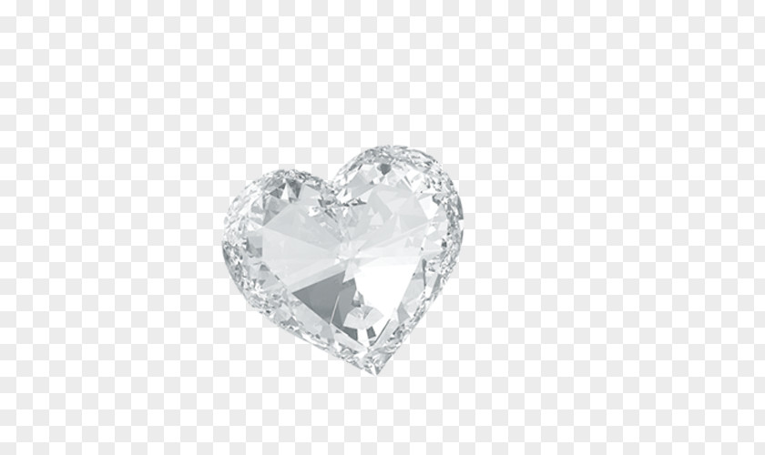 Creative Valentine's Day Crystal Diamond Heart Body Piercing Jewellery Screenshot PNG