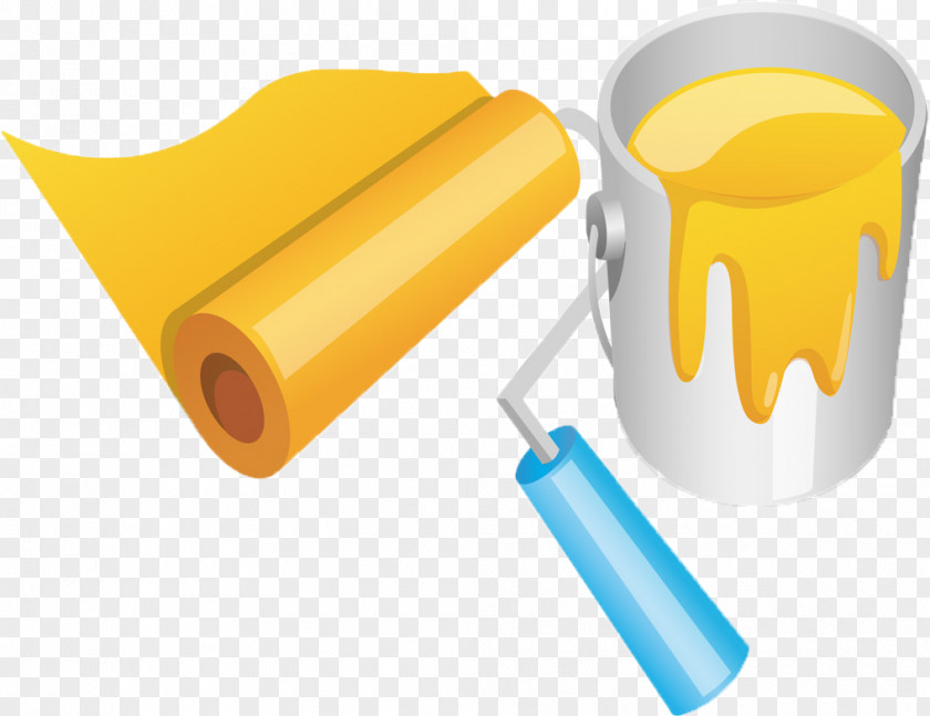 Paint Rollers Brushes Painting PNG