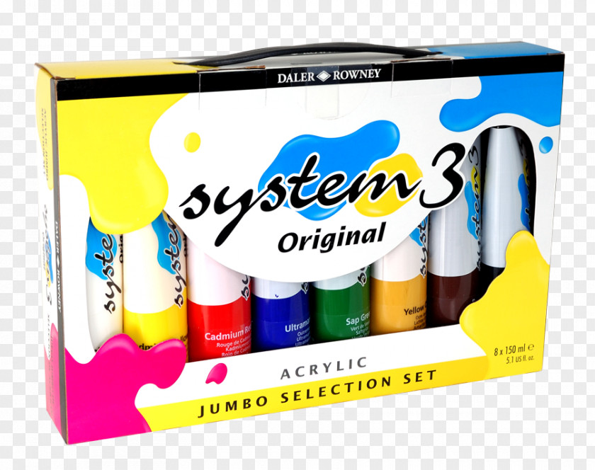 Toy Acrylic Paint Daler-Rowney Product PNG