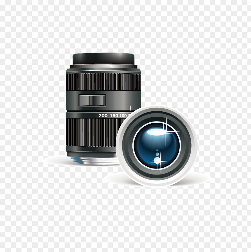 Vector Camera Lens PNG