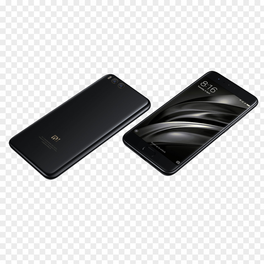 Dual-SIM64 GBBlackUnlocked SmartphoneSmartphone Xiaomi Mi 6 Dual SIM 64GB/6GB (Factory Unlocked, Black) Mi4 International Version PNG