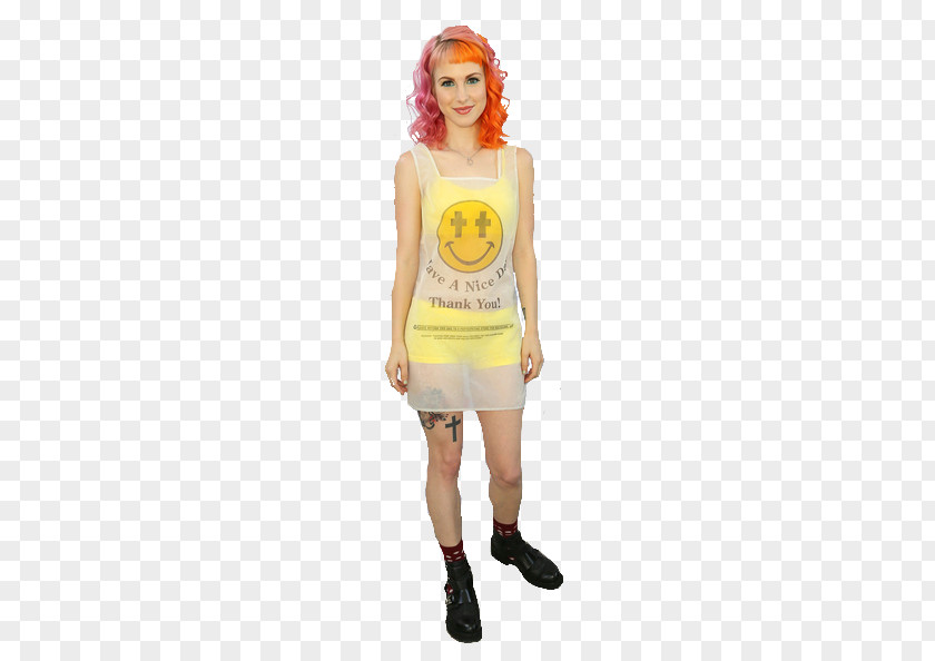 Hayley Williams T-shirt Maxi Dress Sleeve Sweater PNG