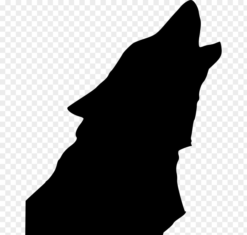 Howl Clipart Dog Drawing Silhouette Clip Art PNG