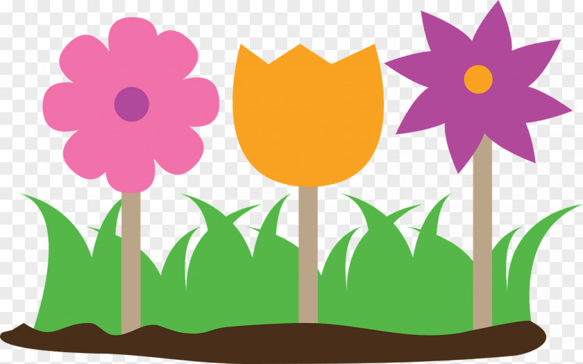SOIL Garden Flower Clip Art PNG