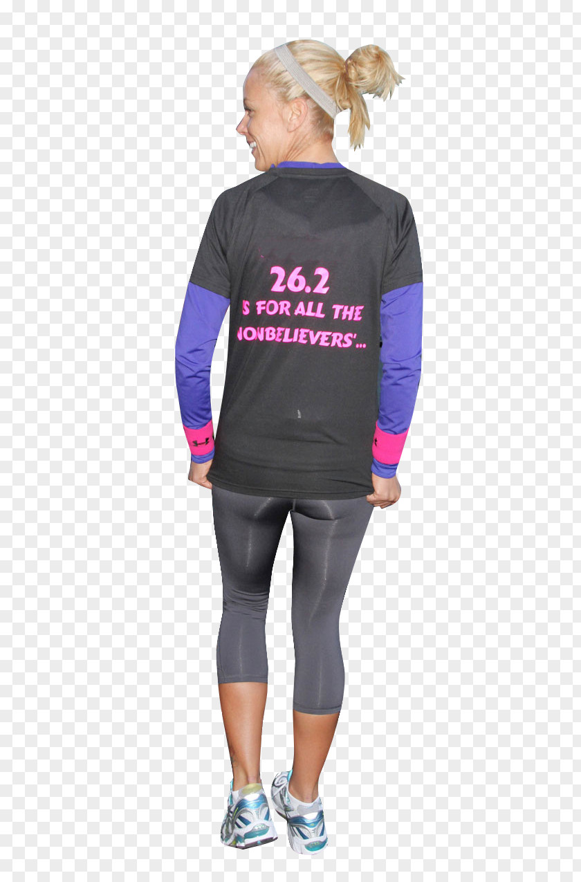 T-shirt Sleeve Shoulder Sportswear Tights PNG