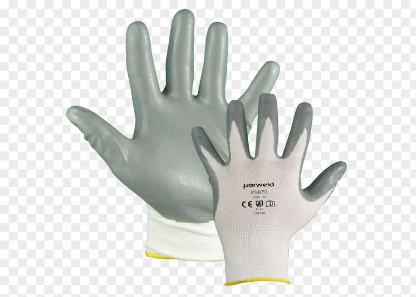 Cycling Glove Cuff Finger Nitrile PNG