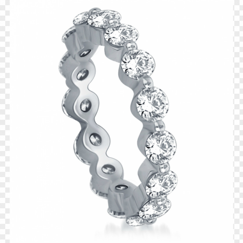 Eternity Ring Wedding Silver Gold PNG
