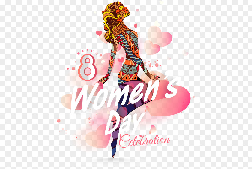 Goddess Material International Womens Day Poster March 8 Woman PNG