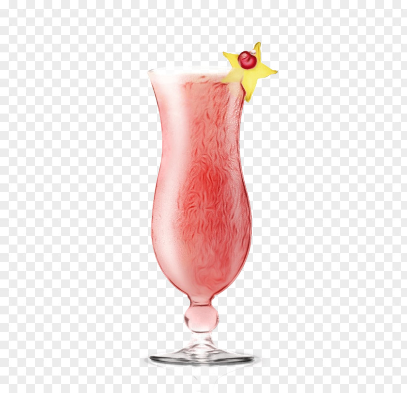 Smoothie Pink Lady Drink Cocktail Garnish Batida Hurricane PNG
