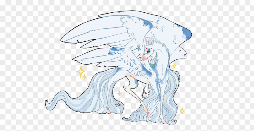 Vector Pegasus Illustration PNG