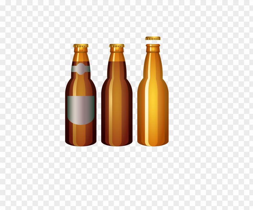 Cartoon Beer Bottle Oktoberfest Clip Art PNG