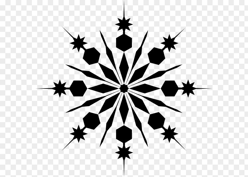 Clip Art Snowflake Vector Graphics Image PNG