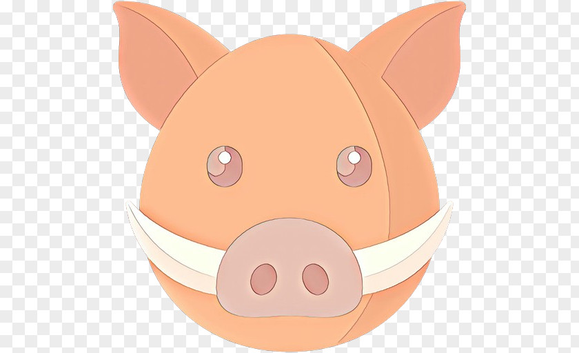 Mouth Suidae Domestic Pig Cartoon Nose Snout Clip Art PNG