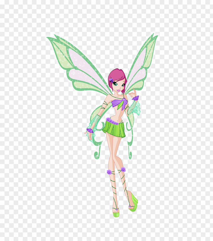 Winx Fairy Figurine Doll Pollinator Legendary Creature PNG