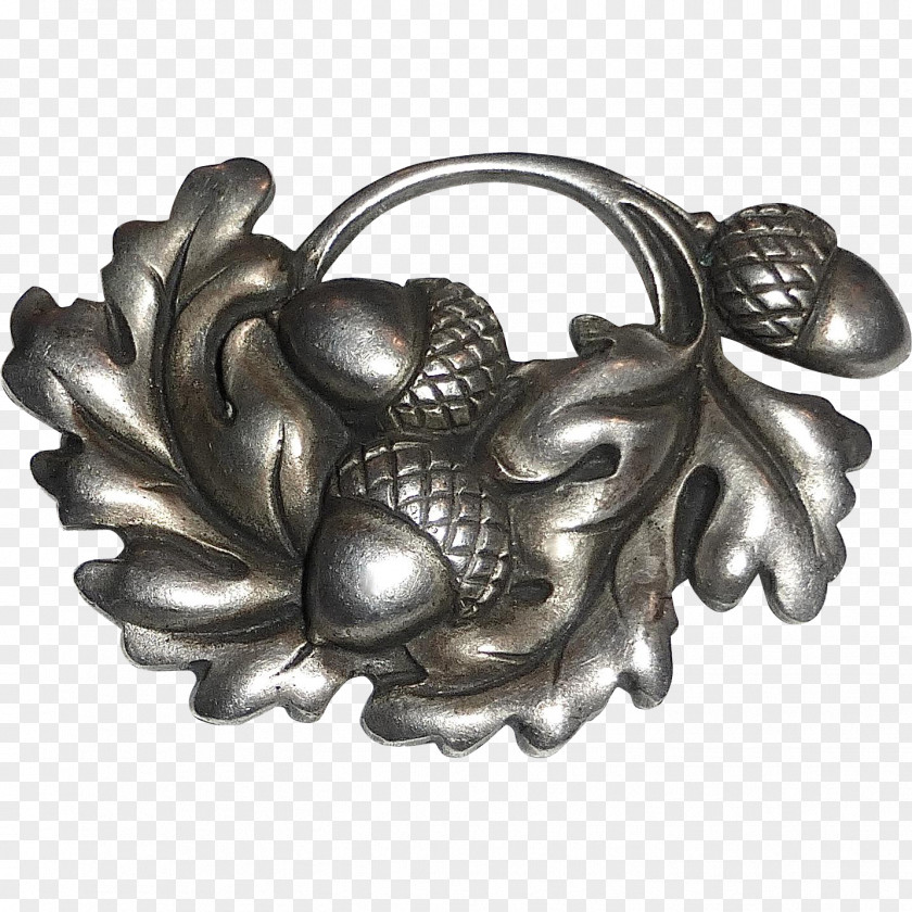 Acorn Silver PNG