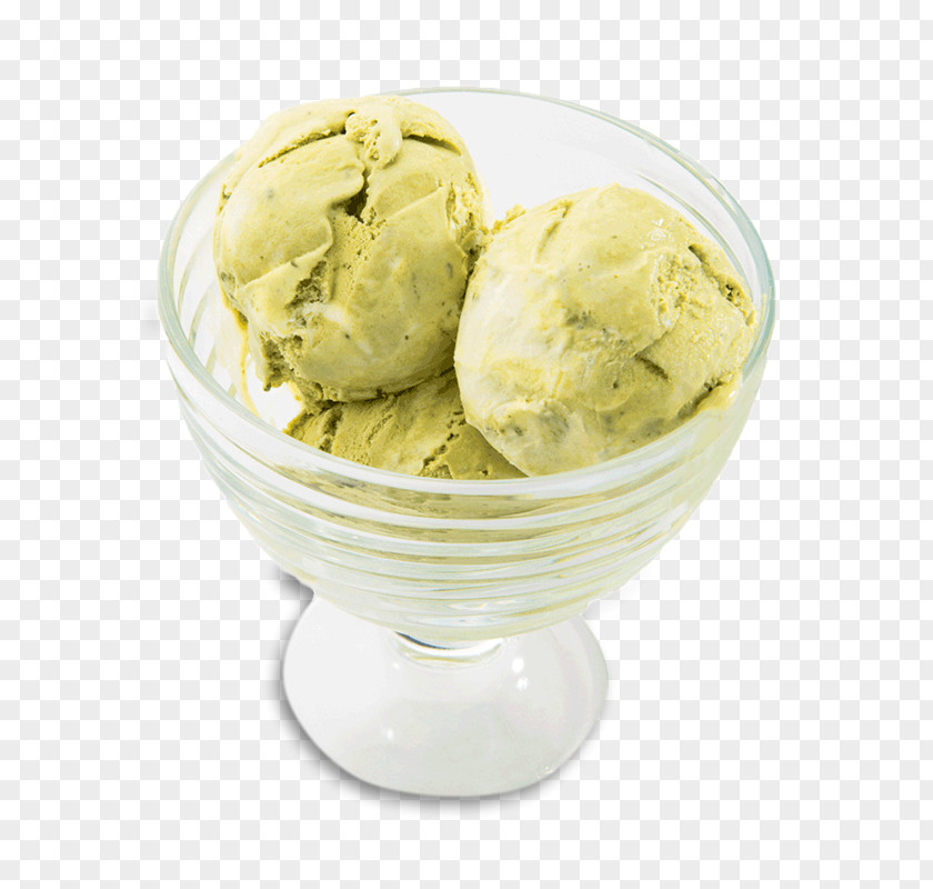 Ice Green Tea Gelato Pistachio Cream Sorbet PNG