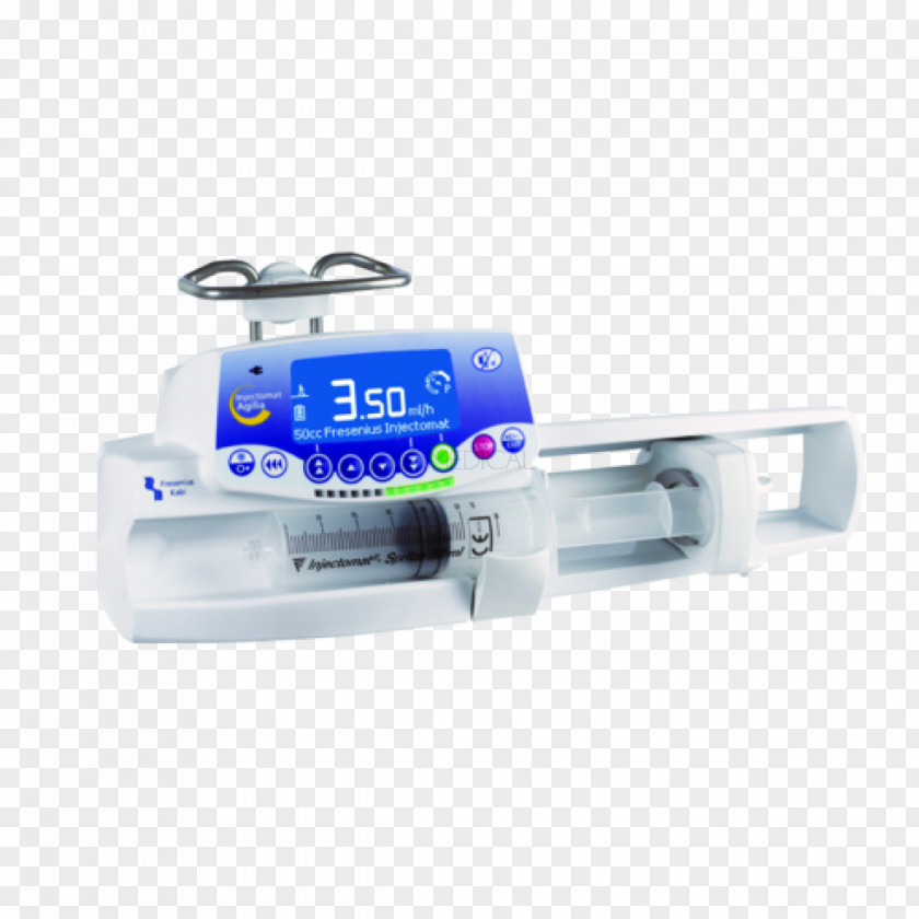 Syringe Infusion Pump Fresenius Intravenous Therapy Medicine PNG