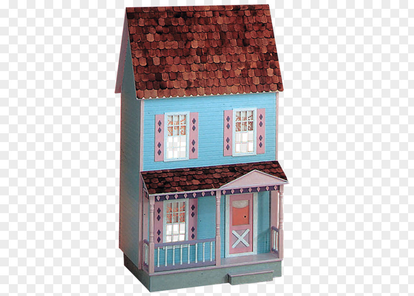 Victorian Cottage Dollhouse Barbie Toy PNG