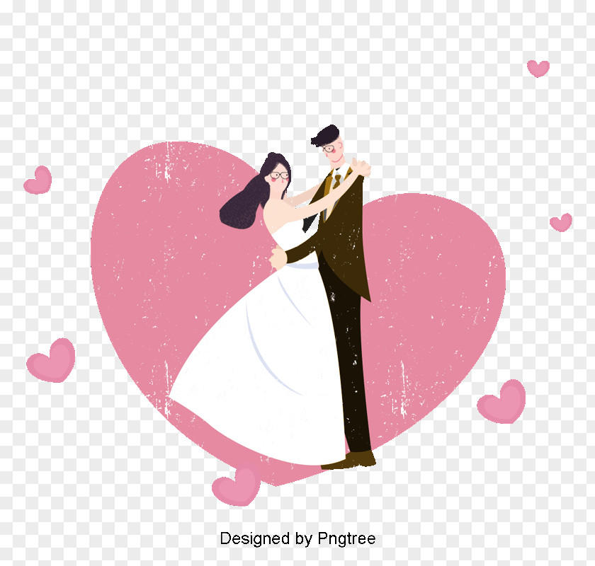 Wedding Embellishments Illustration Clip Art Heart Valentine's Day M-095 PNG