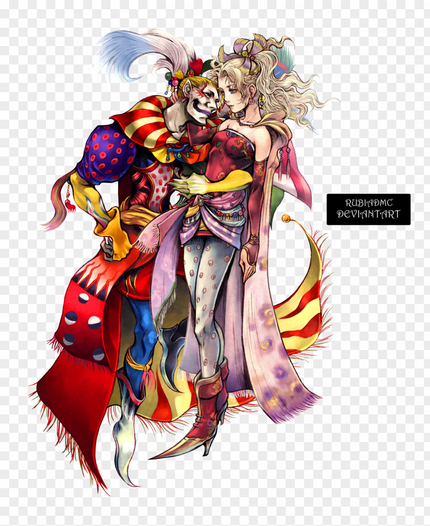 Final Fantasy VII Dissidia 012 Kefka Palazzo PNG