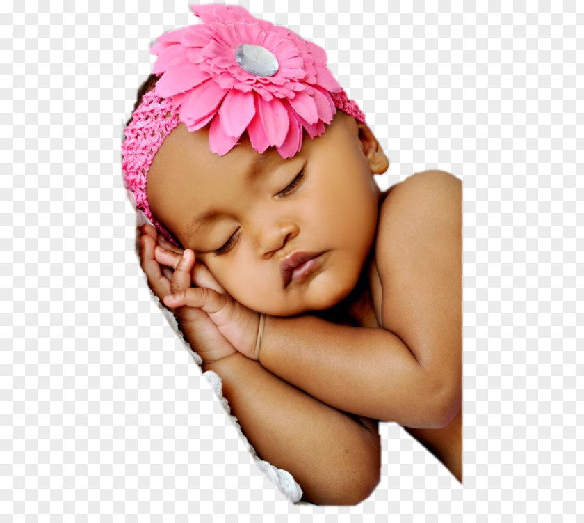 Infant Petal Hair PNG