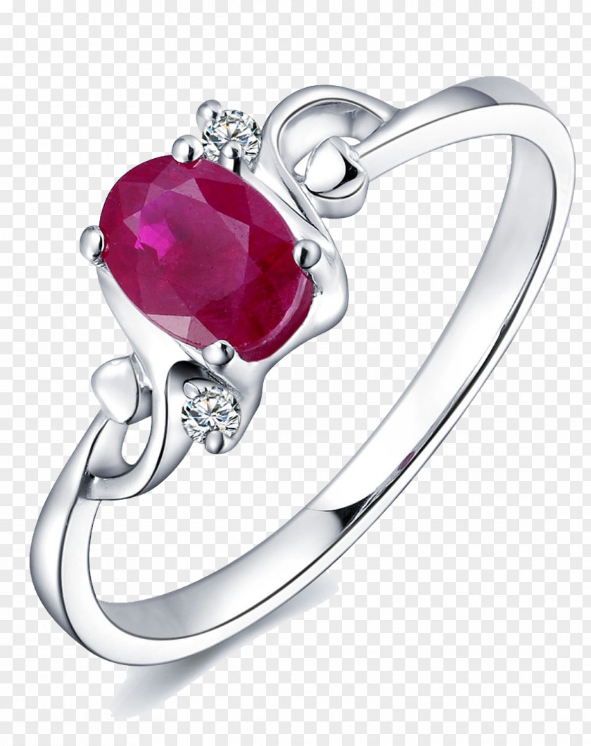 Ruby Ring Euclidean Vector PNG