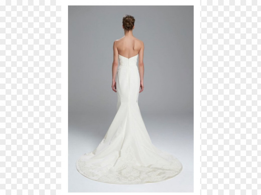 Satin Wedding Dress Gown Shoulder PNG