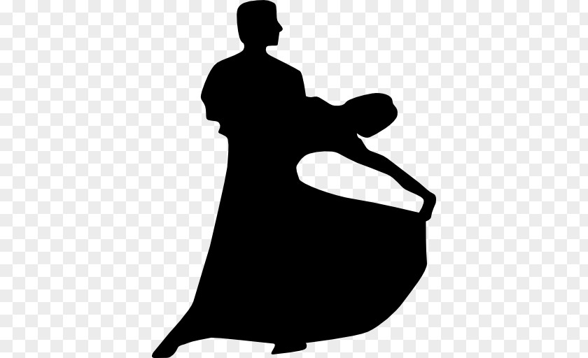 Silhouette Ballroom Dance Flamenco PNG