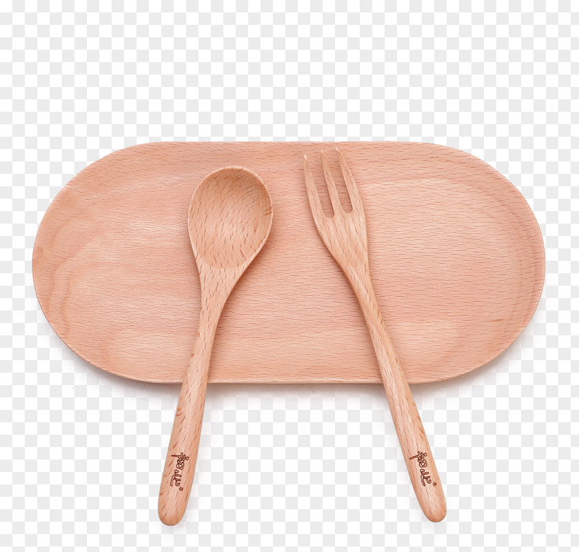 Wooden Spoon Fork Dish Tableware PNG